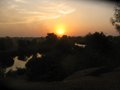 Sunsetting over the River Gambia
