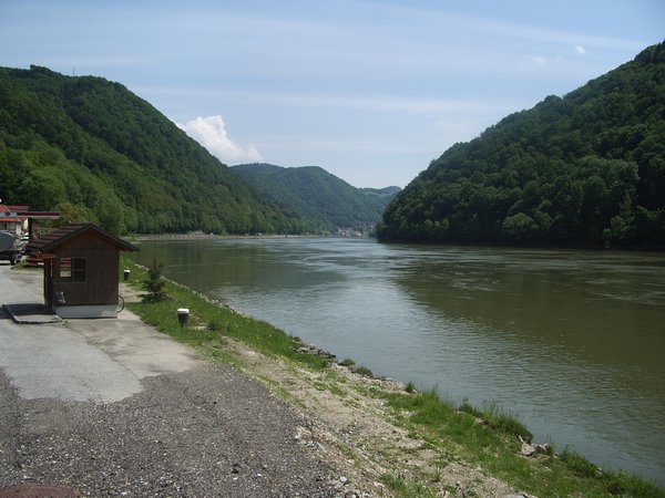 Cycling along the Danube