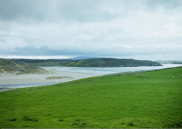 The Scottish coast