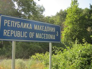 Approaching Macedonia