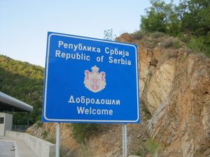 Arriving in Serbia