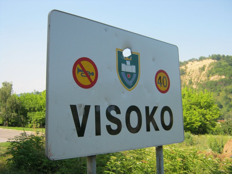 Arriving in Visoko