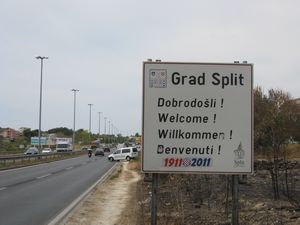 Arriving in Split