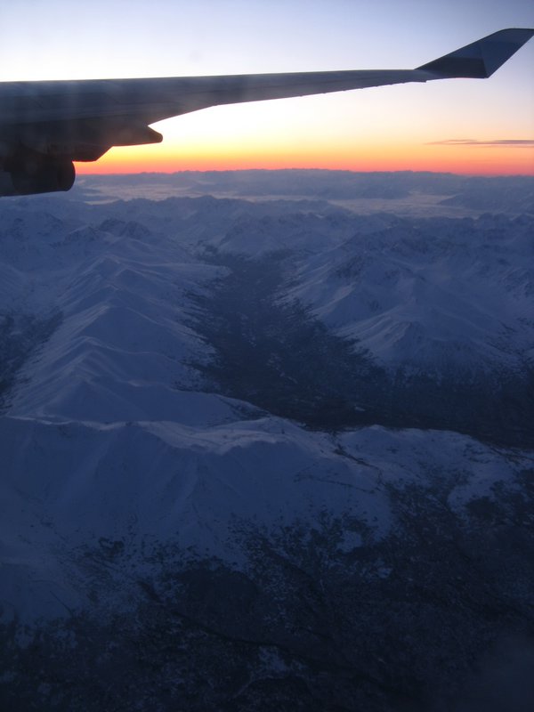 Flying Over Alaska