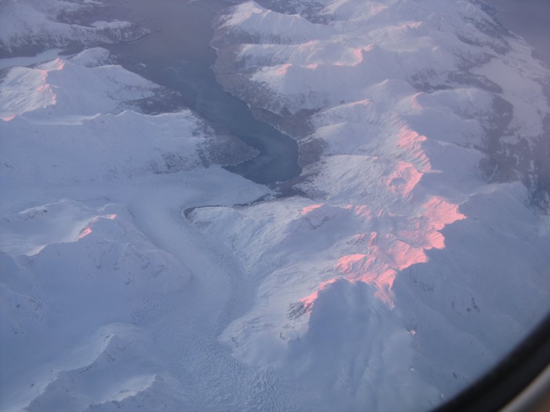 Flying Over Alaska