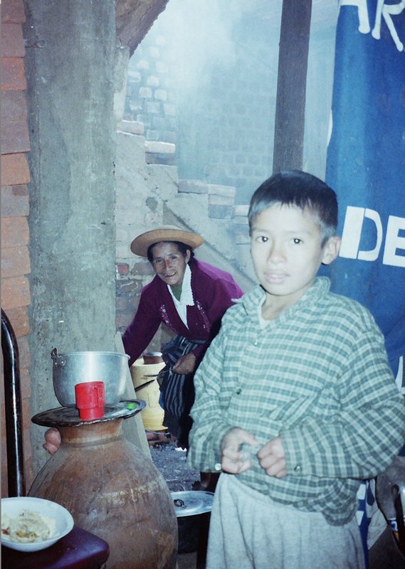 Visiting a Peruvian Family