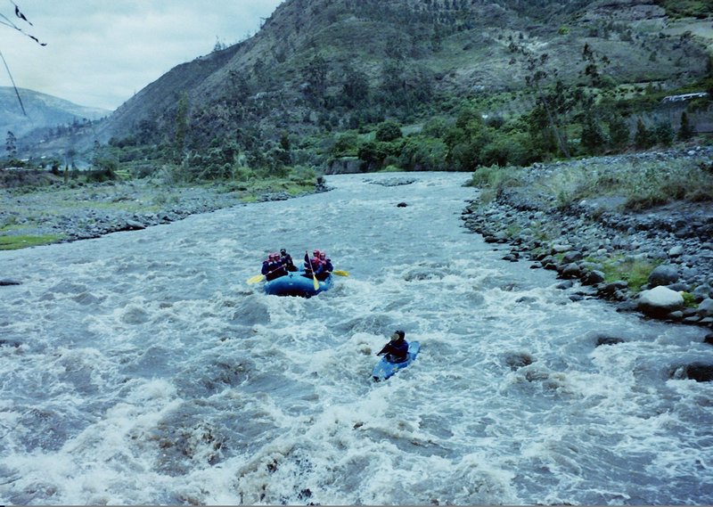 Rafting in Ecuador