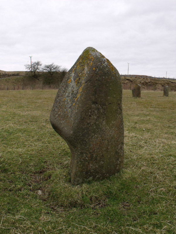 Stone Circle Next to Cairnpapple Hill