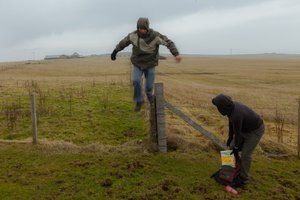 Jumping the Barb-wired Fence