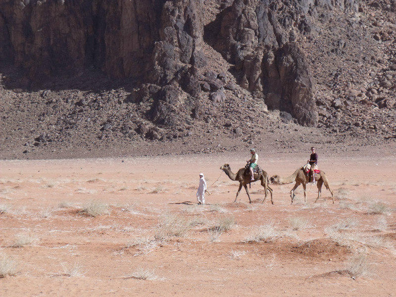 Wsdi Rum - Riding a Camel