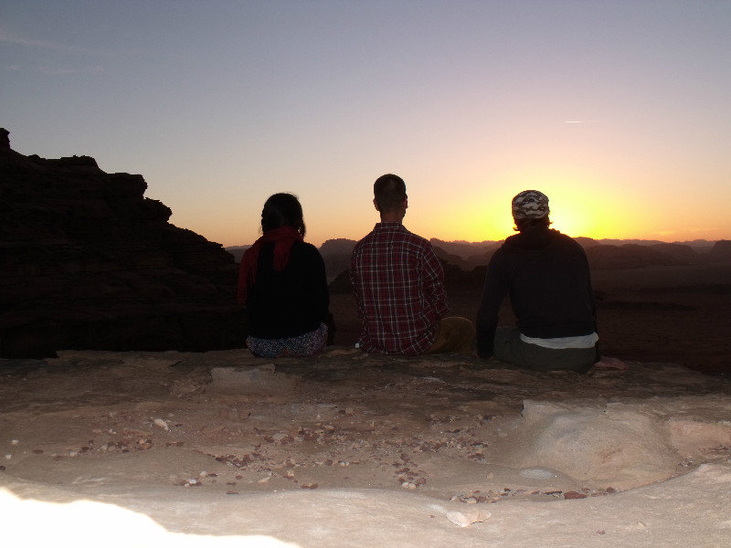 Wadi Rum - Watching the Sunset