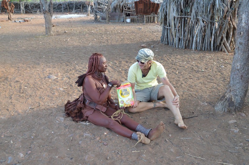 Corn Flakes in the Himba Village
