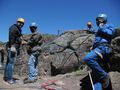 The Maletsunyane falls Abseil