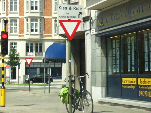 Kiss and Ride in Gent