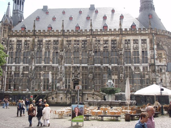 The Rathaus in Aachen