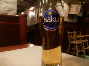 Local Saku Beer