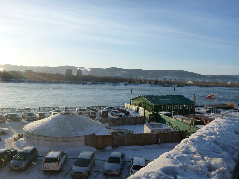 Yenisey River at Krasnoyarsk