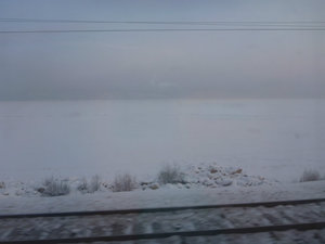 View across Lake Baikal