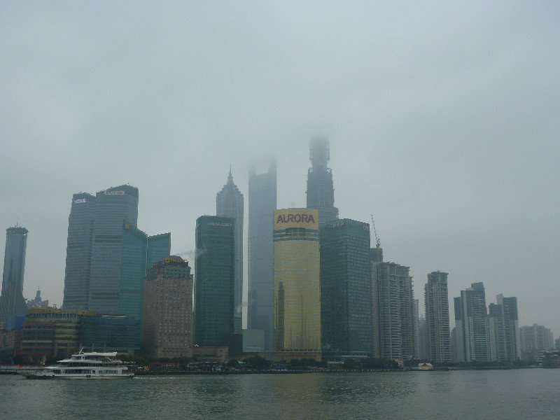 Pudong In Gloomy Daylight from the Bund