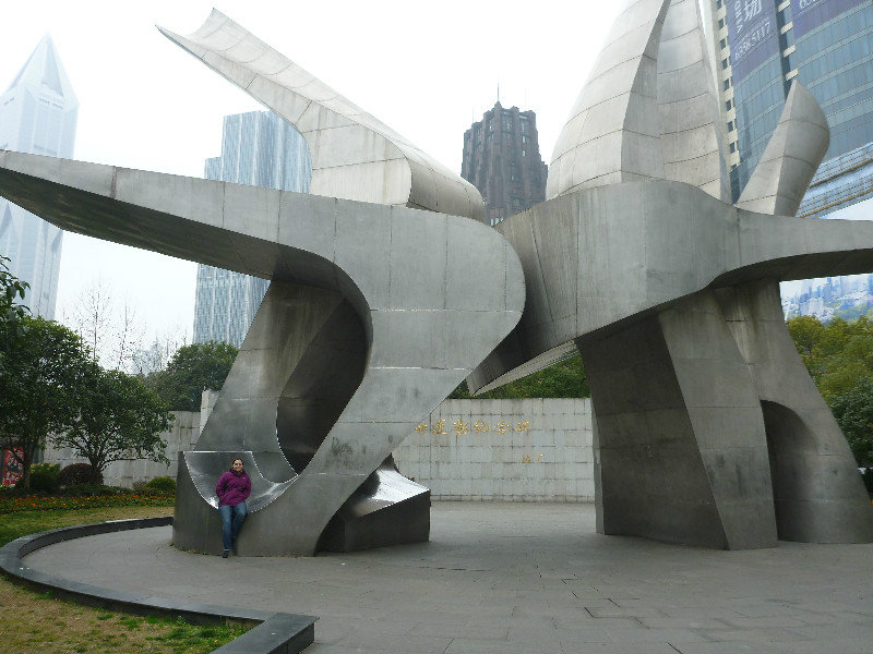 Massive Sculpture in The Peoples Park