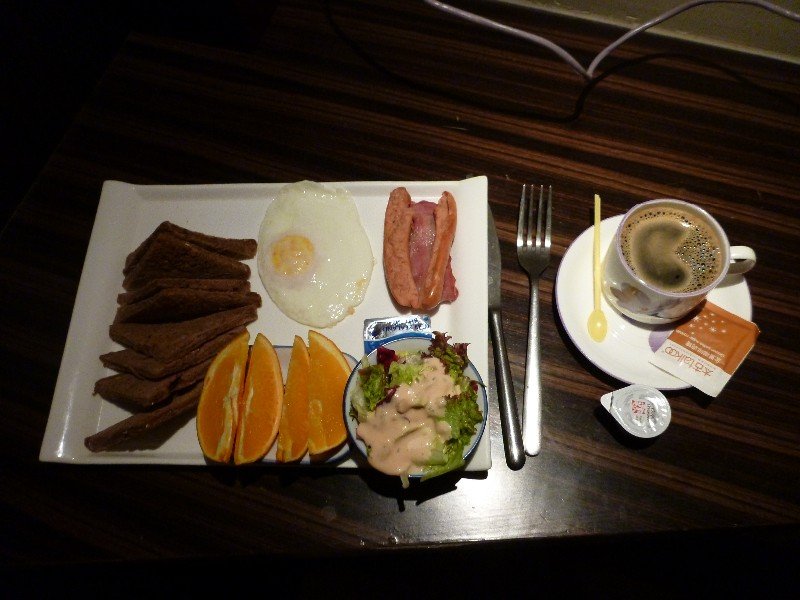 Hotel Room Servce Breakfast