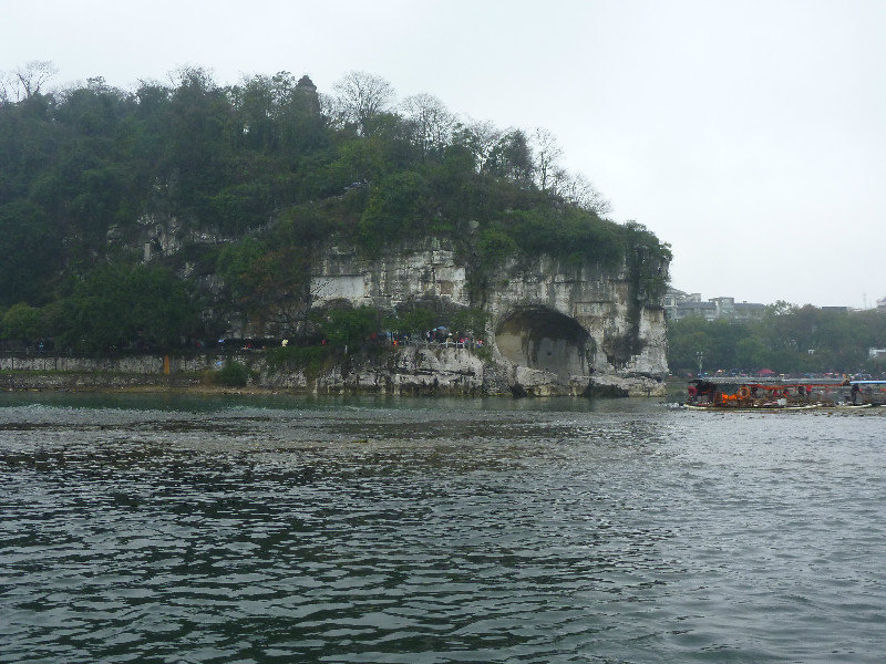 Elephant Hill From The River