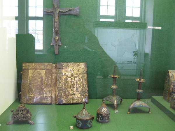 Bible Casing and old Cross