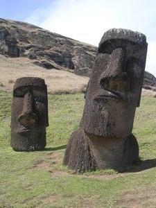 Moai heads