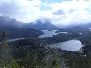 The view from Cerro Camperino, Bariloche