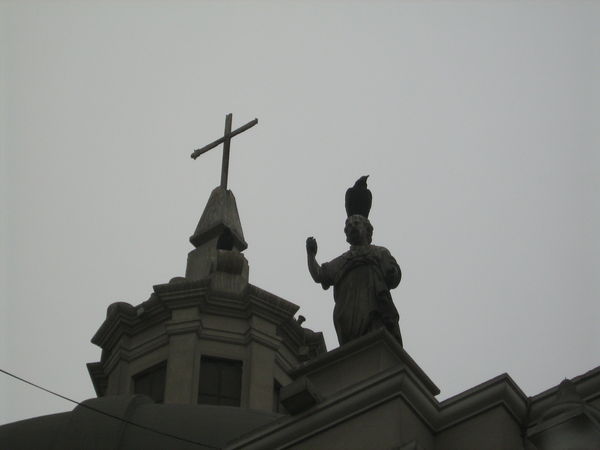 Spooky Vultures and Crosses