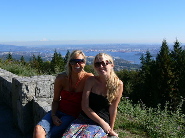 Chris and Erin with Vancouver in the background