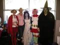 Shanes workmates dressing for Halloween