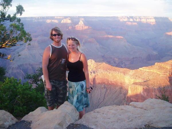 Chris and Shane at the Grand Canyon