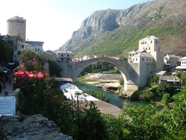 the famous Mostar bridge