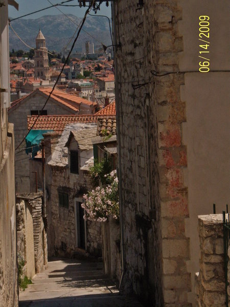 Medevial Streets in Split