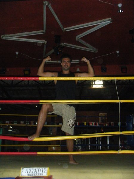 In the Muay Thai boxing ring