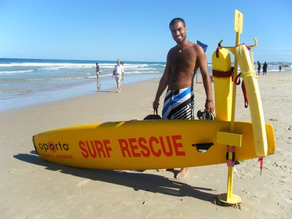 Joined the surf rescue team!