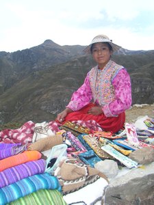 A local girl from Chivay