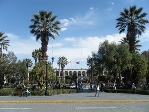 Araquipa main square