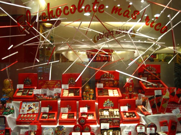 Chocolate shops in Bariloche