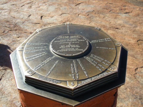 Marker at the top