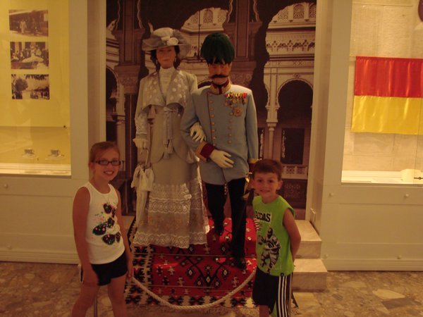 Franz Ferdinand, Sofia and the kids