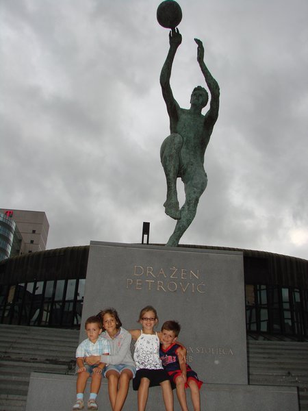 Petrovic's monument...