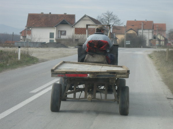 One of the Kosovo modes of travel