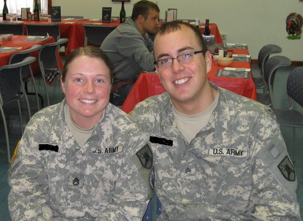 Two seperate Task Forces; it still works to be married on deployment!