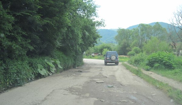 Just another crappy Kosovo road