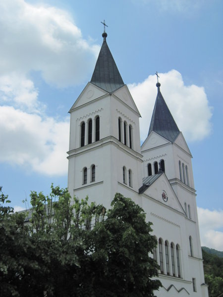 Steeples of the Church of the Black Madona