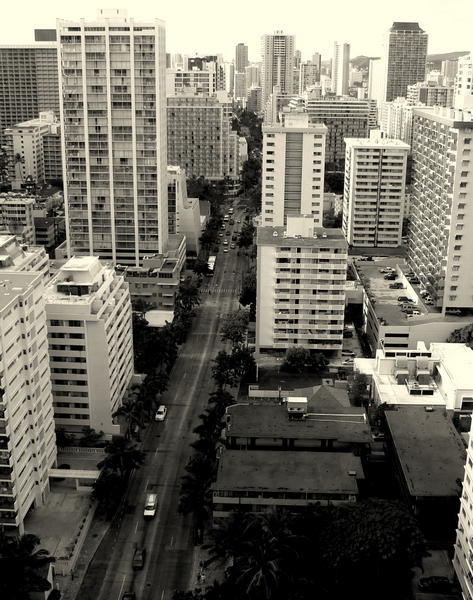 Waikiki street