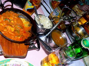 Curry and beer