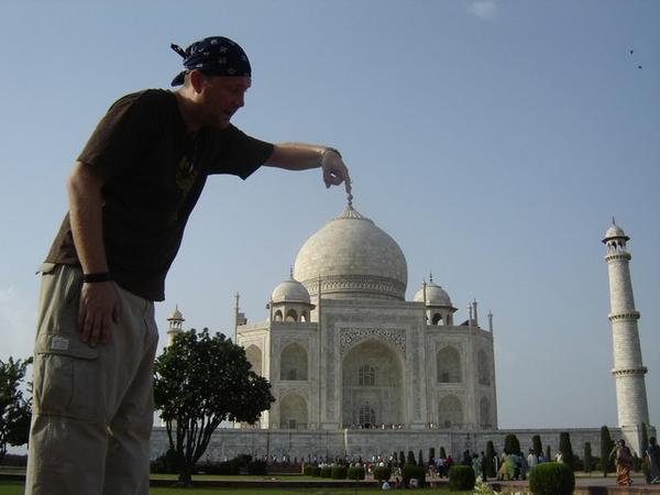 Touching the Taj